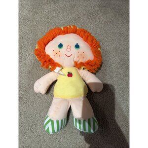 VTG Strawberry Shortcake Apple Dumpling Plush Rag Doll- Kenner 1981